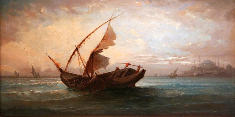 Rosa Bonheur From the Marmara Sea oil painting picture